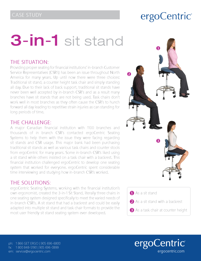 Case Study 3in1 Sit Stand