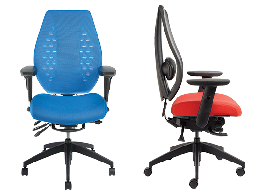 Customizable Spine Support For Office Chairs Ergocentric